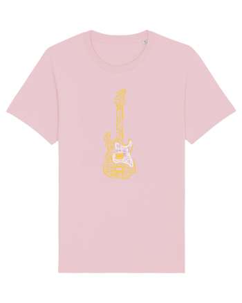 Electric Guitar Cotton Pink