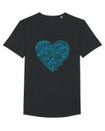 Electric Love Tricou mânecă scurtă guler larg Bărbat Skater