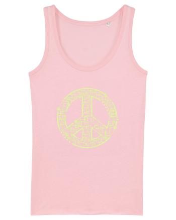 Electric Peace Cotton Pink