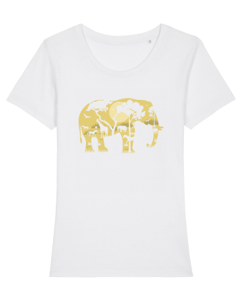 Elephant Forest White