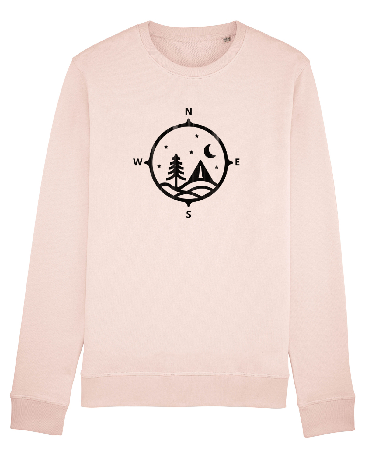 Bluză mânecă lungă Unisex Rise Candy Pink
