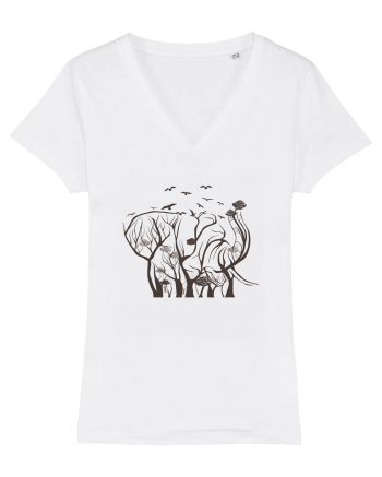 Elephant Tree White