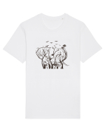 Elephant Tree Tricou mânecă scurtă Unisex Rocker