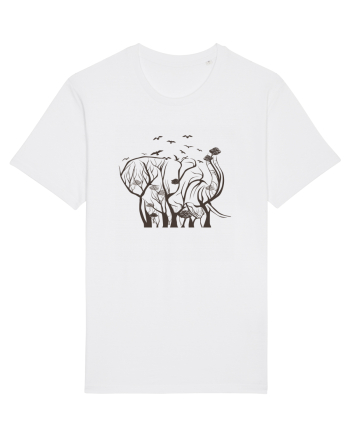 Elephant Tree White