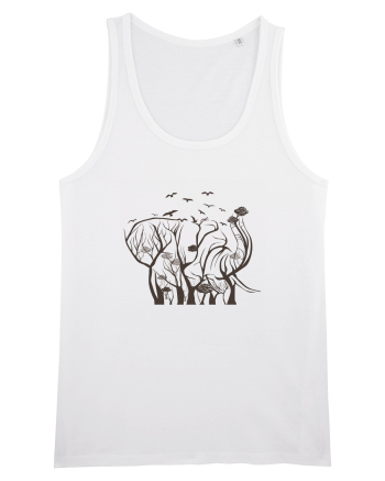 Elephant Tree White
