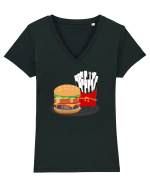 Fast Music Tricou mânecă scurtă guler V Damă Evoker