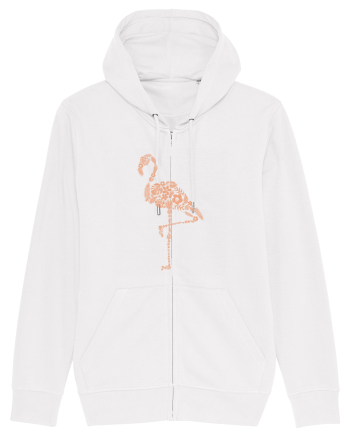 Flower Flamingo White