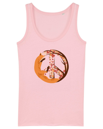 Fox Peace Cotton Pink