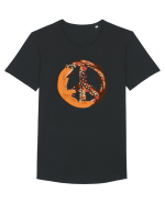 Fox Peace Tricou mânecă scurtă guler larg Bărbat Skater