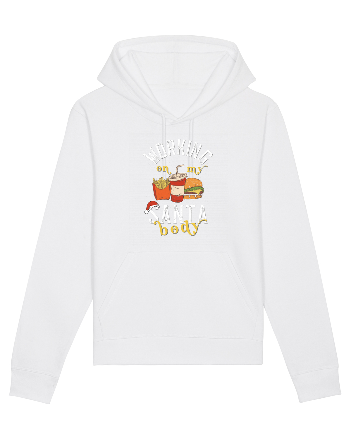 Hanorac Unisex Drummer White