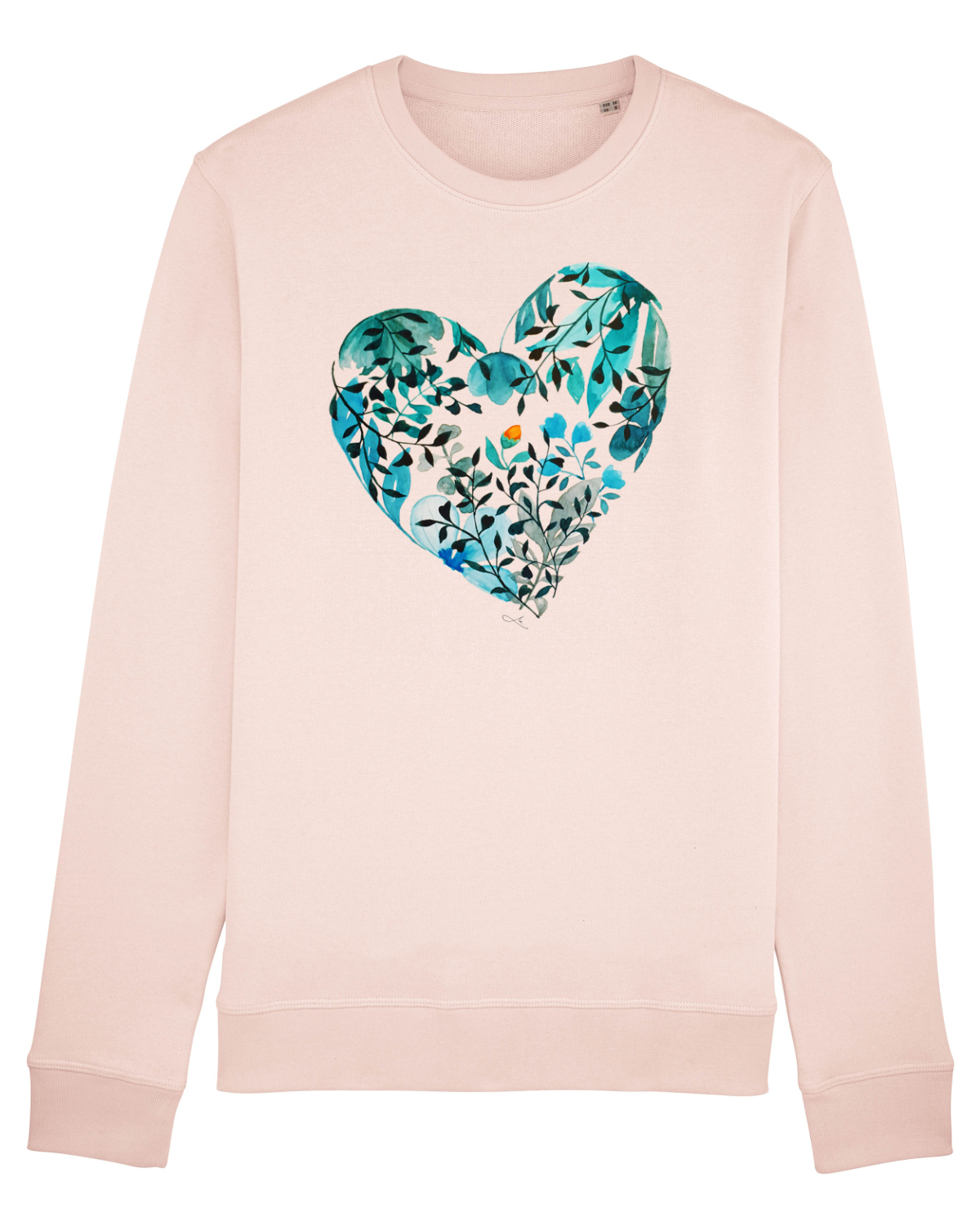 Bluză mânecă lungă Unisex Rise Candy Pink