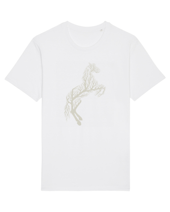 Tree Horse White