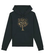Tree Music Notes Hanorac Unisex Drummer
