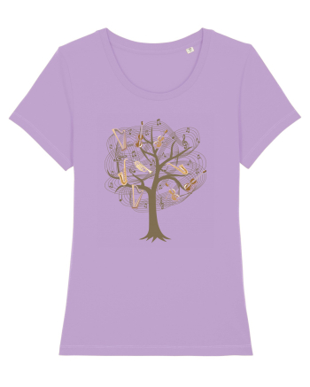 Tree Music Notes Lavender Dawn