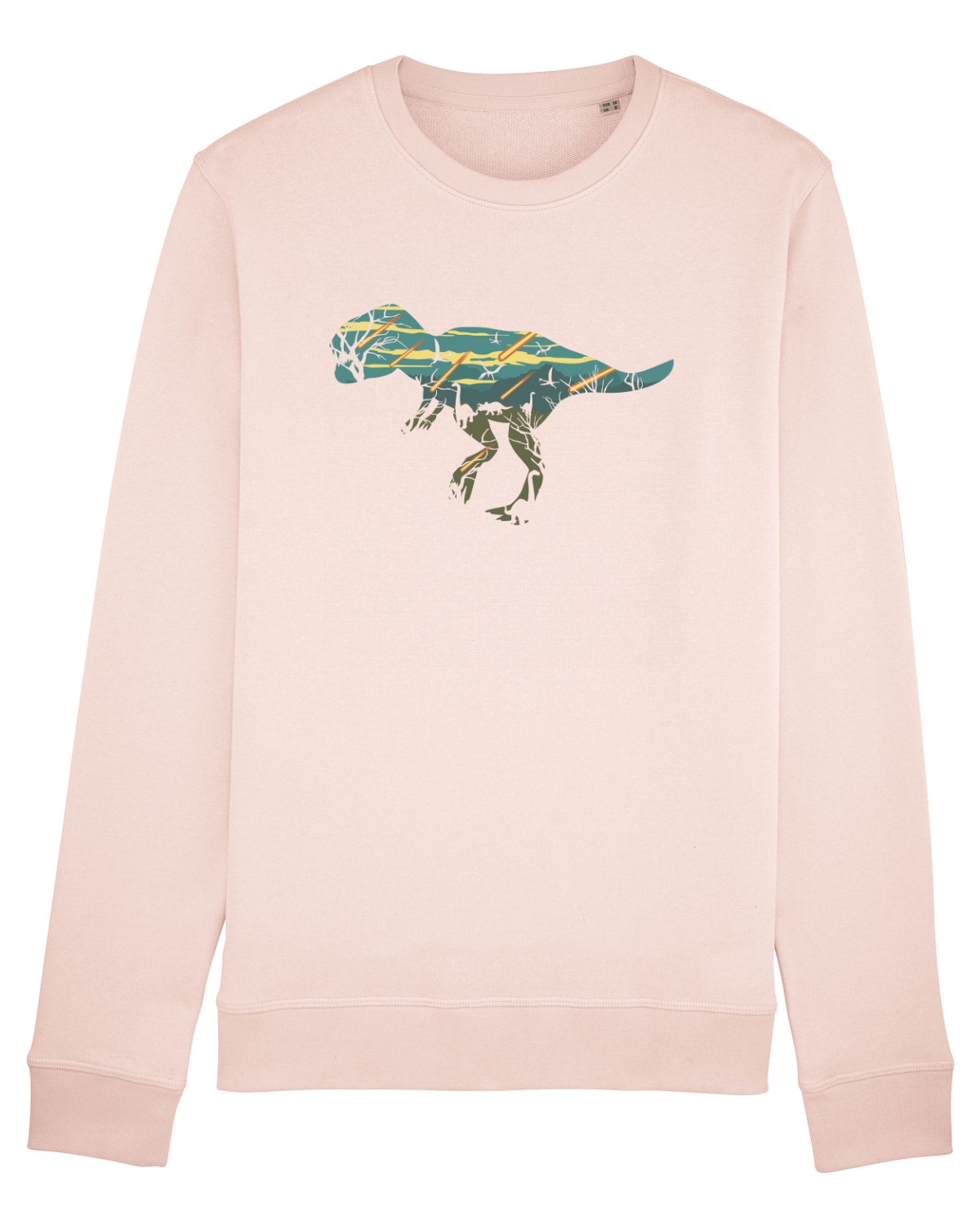 Bluză mânecă lungă Unisex Rise Candy Pink