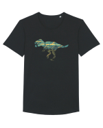 Meteorite T-Rex Tricou mânecă scurtă guler larg Bărbat Skater