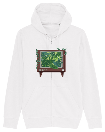 Vintage TV Nature White