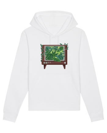 Vintage TV Nature White