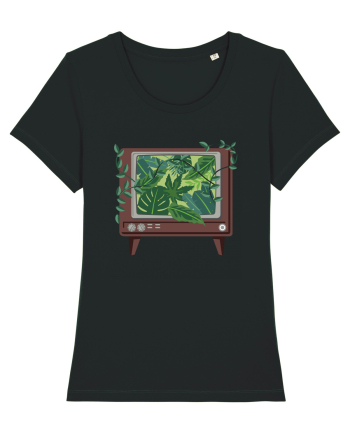 Vintage TV Nature Black