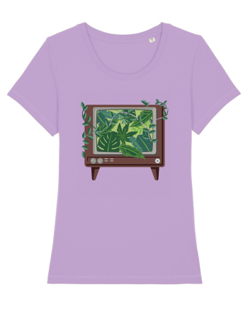 Vintage TV Nature Lavender Dawn