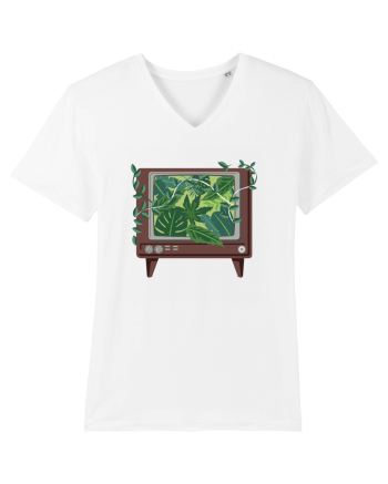 Vintage TV Nature White