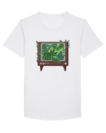 Vintage TV Nature White