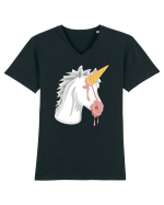Icecream Unicorn Tricou mânecă scurtă guler V Bărbat Presenter