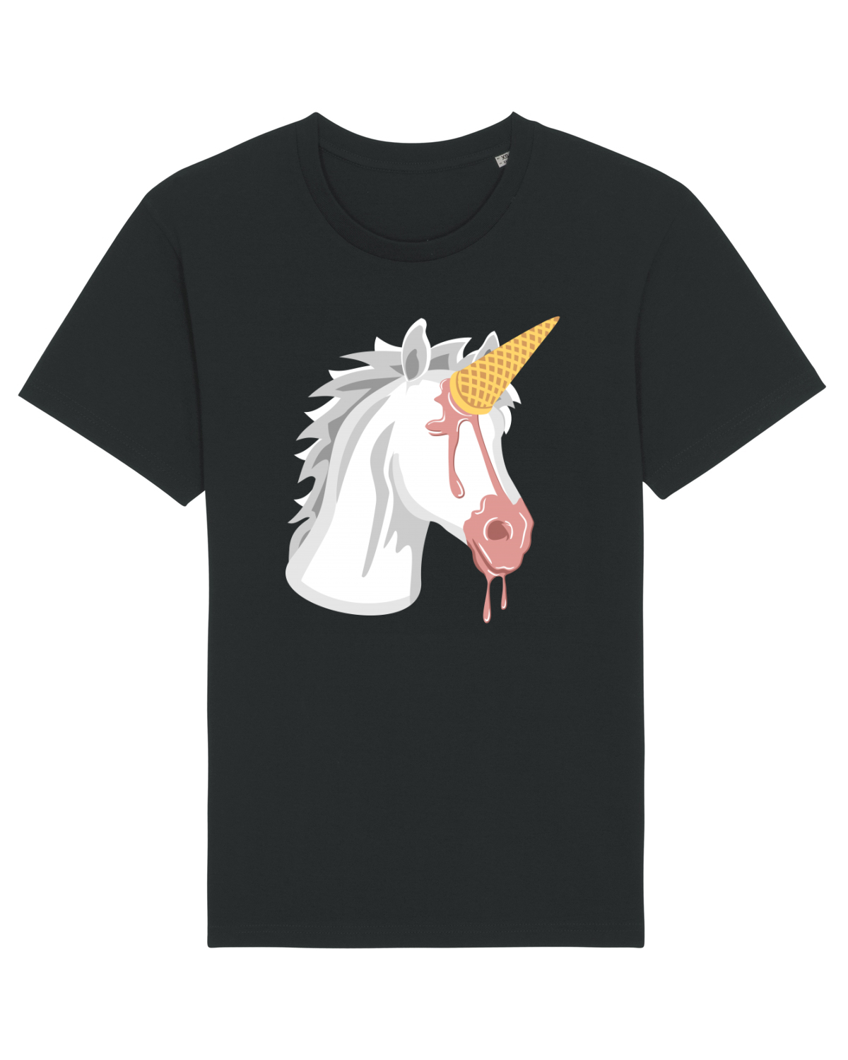 Tricou mânecă scurtă Unisex Rocker Black