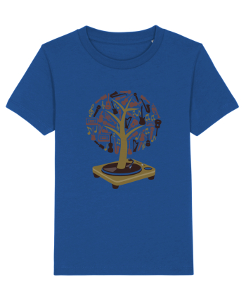 Vinyl Disk Music Tree Majorelle Blue