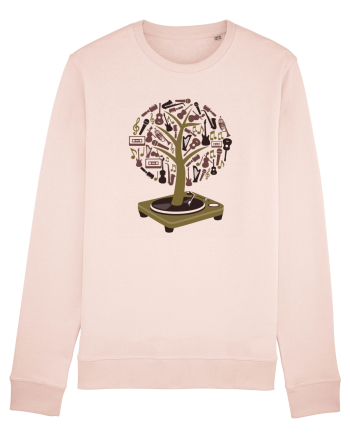 Vinyl Disk Music Tree Candy Pink