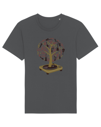 Vinyl Disk Music Tree Anthracite