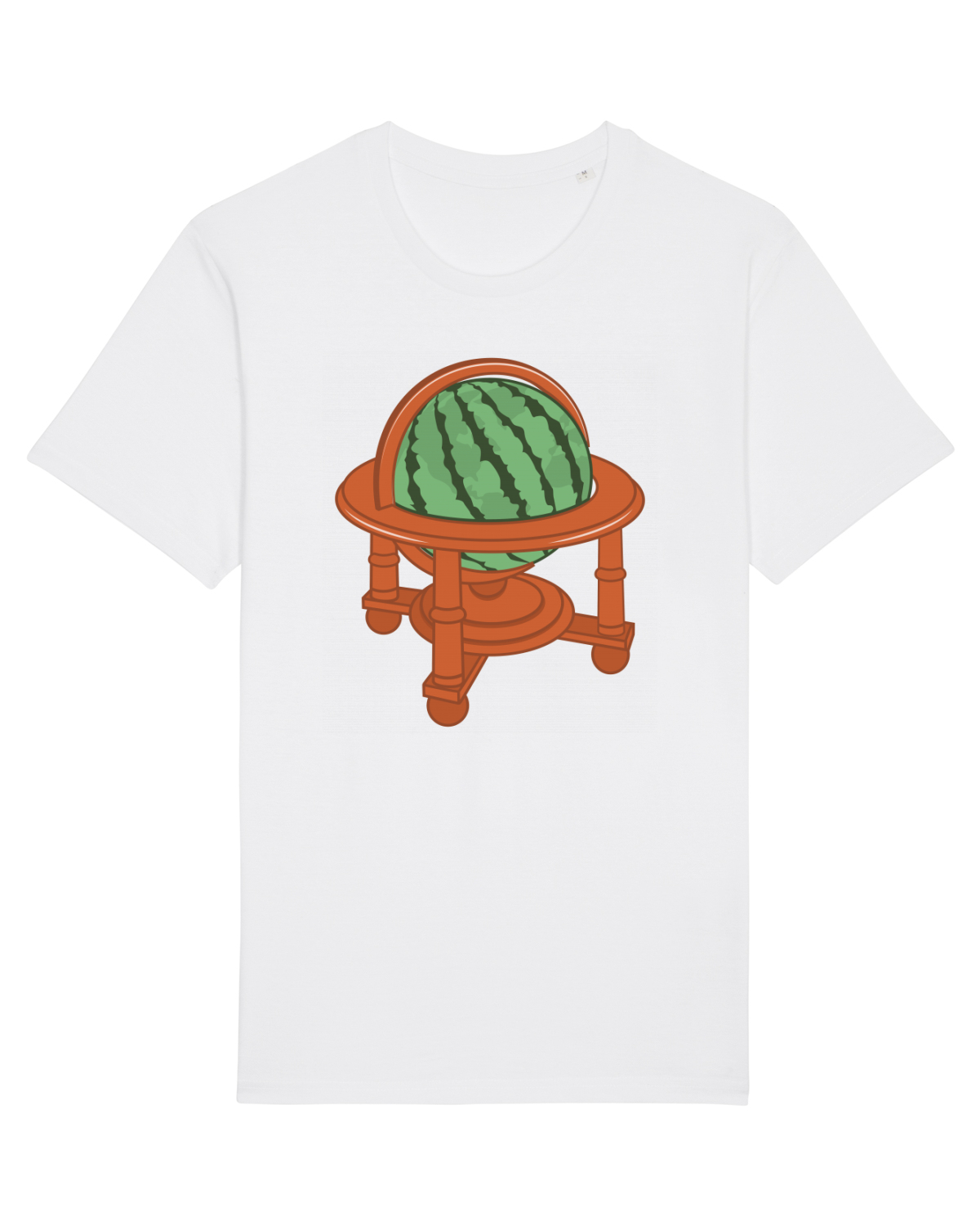 Tricou mânecă scurtă Unisex Rocker White