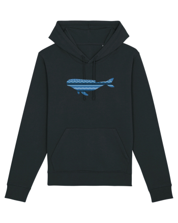 Ceramic Whale Black