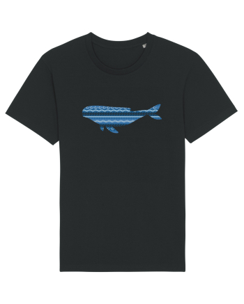 Ceramic Whale Black