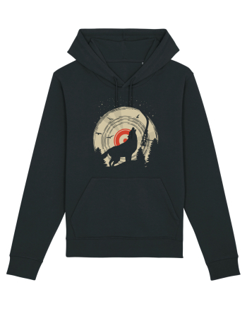 Vinyl Moon Wolf Black