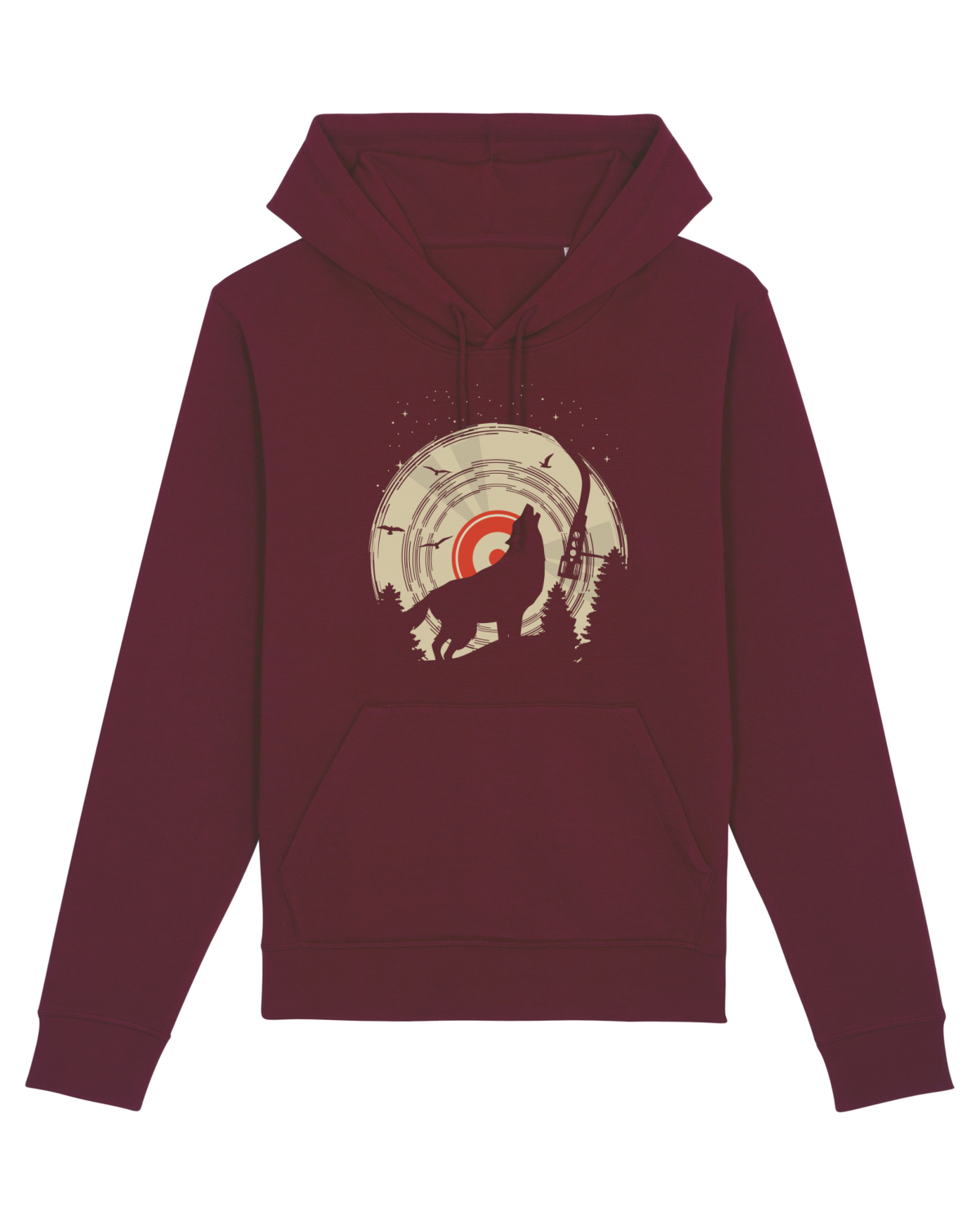 Hanorac Unisex Drummer Burgundy
