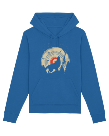 Vinyl Moon Wolf Royal Blue
