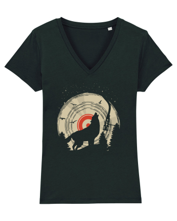 Vinyl Moon Wolf Black