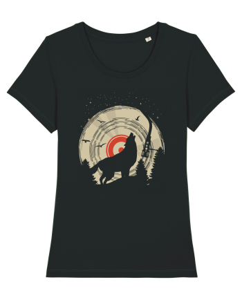 Vinyl Moon Wolf Black