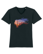 Woman In Paris Tricou mânecă scurtă guler V Bărbat Presenter