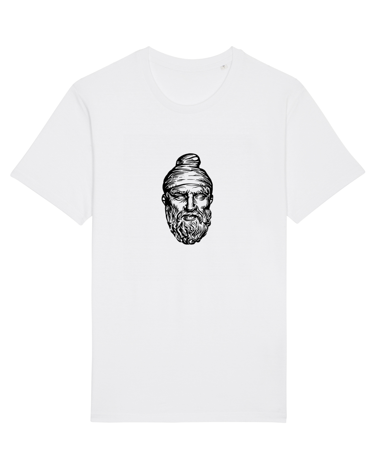 Tricou mânecă scurtă Unisex Rocker White