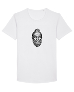 Cap de Dac 10. Tricou mânecă scurtă guler larg Bărbat Skater
