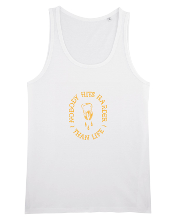 Nobody hits harder than life White