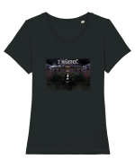 I`M GOTHIC Tricou mânecă scurtă guler larg fitted Damă Expresser