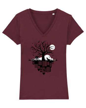 Tree City Burgundy