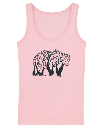 Tree Bear Cotton Pink