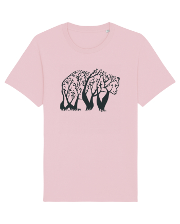 Tree Bear Cotton Pink
