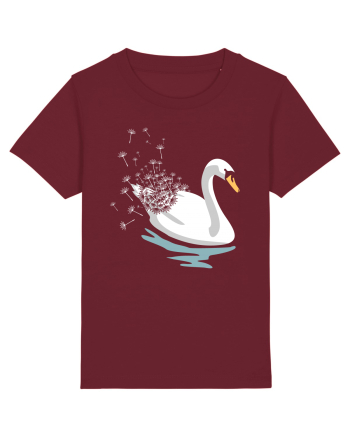 Swan Dandelion Burgundy