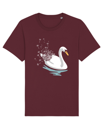 Swan Dandelion Burgundy