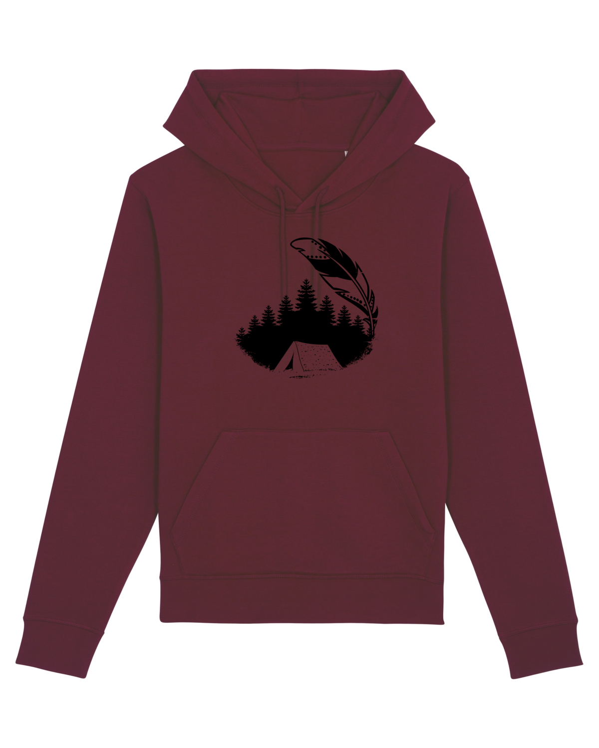 Hanorac Unisex Drummer Burgundy